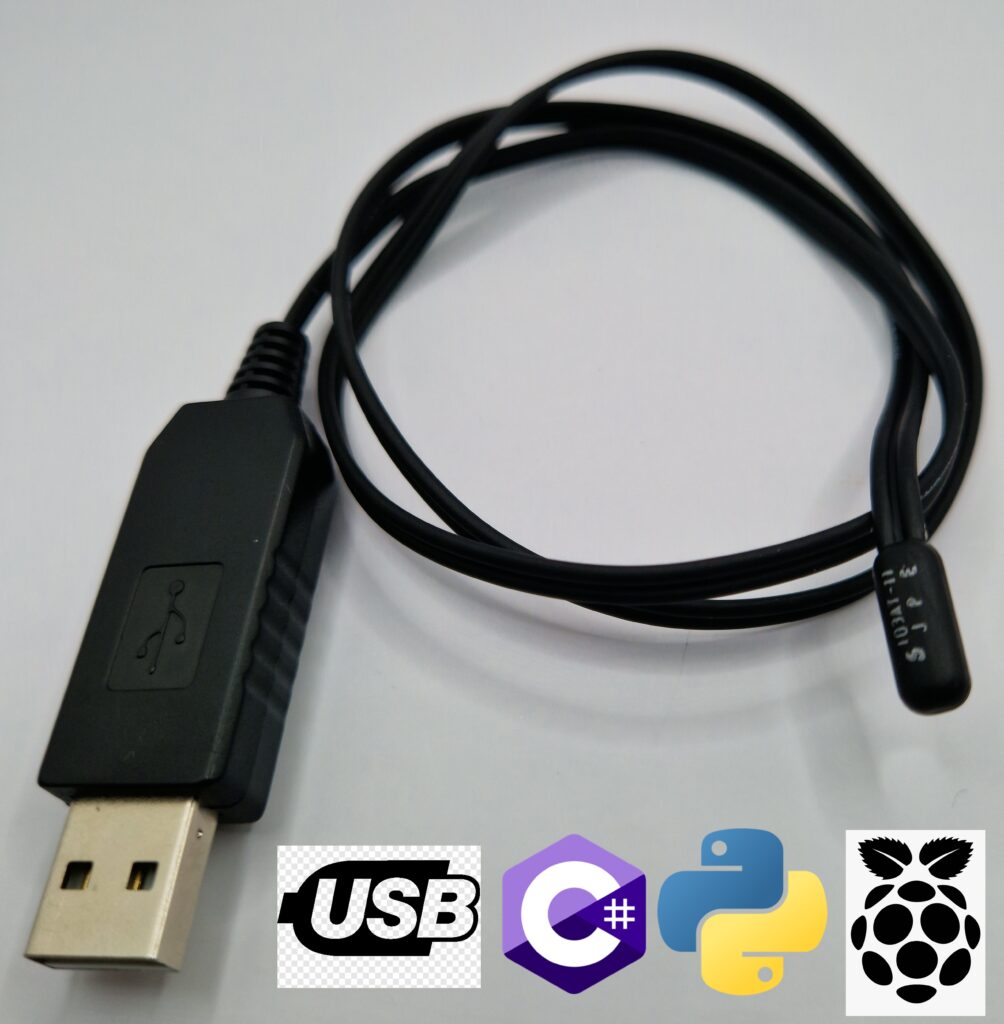 USB Thermometer USB C# Python C++ and Raspberry Pi