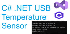 how to C# Temperature sensor with example