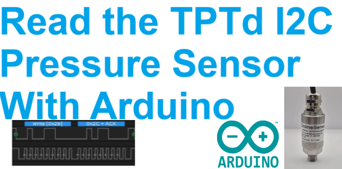 how to Read the TPTd I2C Pressure sensor